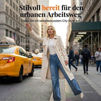 Weite Jeanshose Greta – Vintage-Waschung